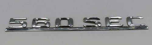 Genuine mercedes 560sec - genuine, trunk