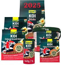 POND FISH FOOD FISH TETRA KOI  STICKS ALL SIZES FLOATING COLOUR HEALTH COMPLETE