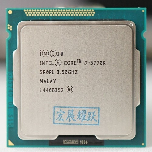 Intel core 3770k 5ghz - i7-3770k, 3.5ghz