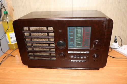 Ekco a23 vintage bakelite - ekco,