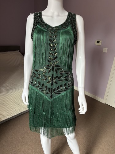 Vloree green gatsby 1920s - green,