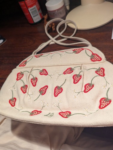 Lulu guinness cream canvas - lulu,