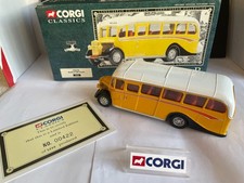 Corgi Bedford OB Bus Model Number 33802 Malta Yellow New Old Stock Boxed