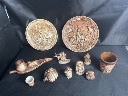 Aussie bunch swagman - aussie, pottery