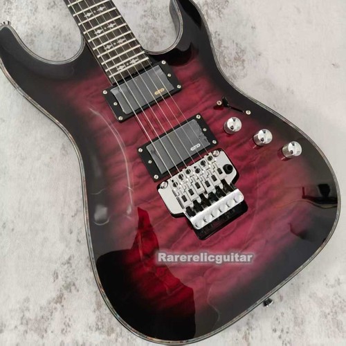 Custom schecter purple - custom,