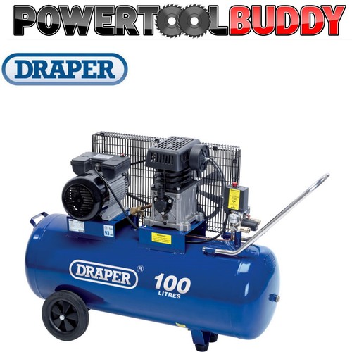 Draper 100l belt driven - draper,