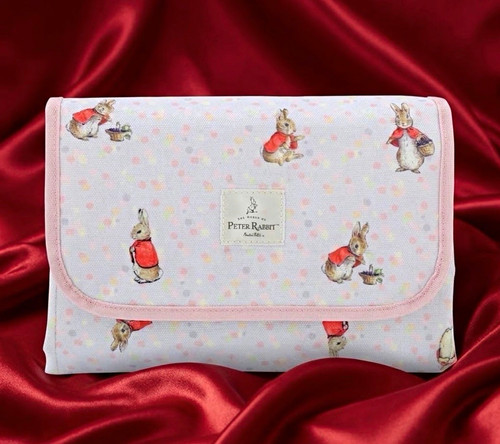 Peter rabbit pink fabric - pink,