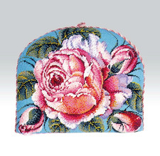 Ehrman ROSE TEACOSY by ELIAN McCREADY tapestry needlepoint VERY RARE VINTAGE KIT