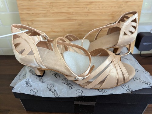 Dance and sway apricot satin - and,