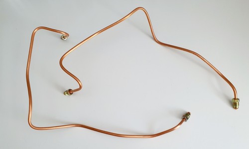 Rear both side brake pipes - rear,