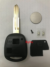 2 Button Key Fob Case Cover For Toyota Yaris 2005 2006 2007 2008 2009 2010 2011