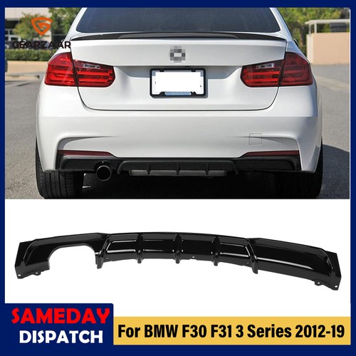 Gloss black rear - gloss, bumper