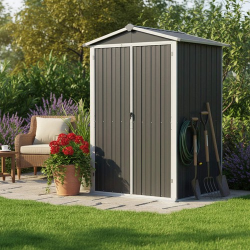 Garden storage shed - garden,
