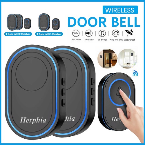 Wireless doorbell waterproof - doorbell,