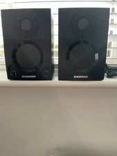 Samson Media BT3 Active Studio Monitors With Bluetooth Connection Brand New.
