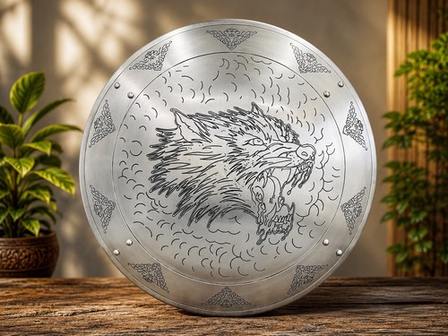 Medieval viking round - medieval,