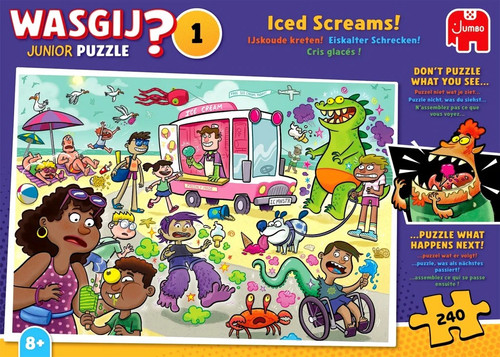 Wasgij junior iced - wasgij, screams