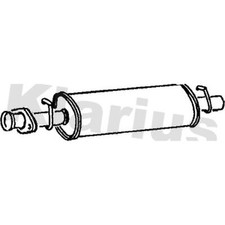 Centre Exhaust Box Silencer