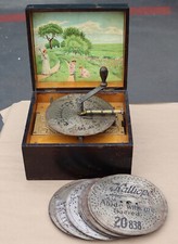 Antique Kalliope Wood Music