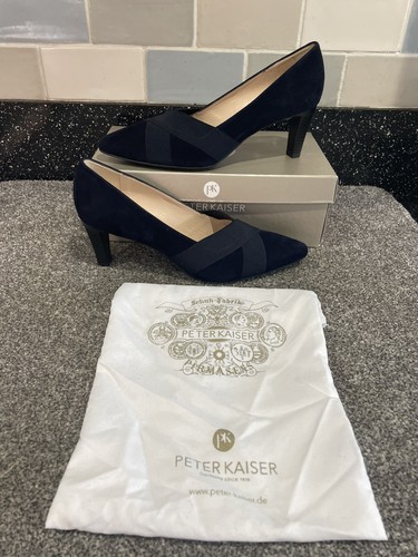 Peter kaiser navy - navy, suede