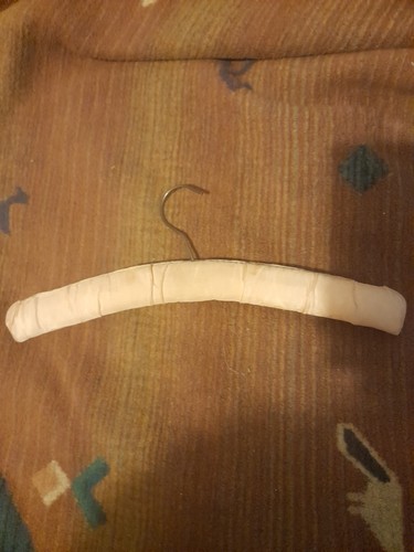 Vintage padded coat - coat, hanger