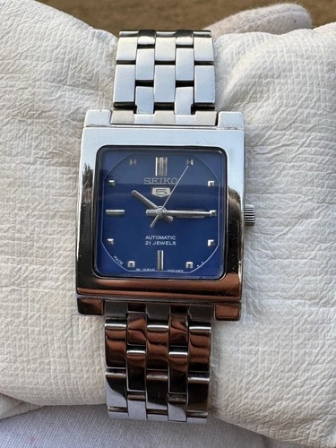Seiko automatic square blue - automatic,