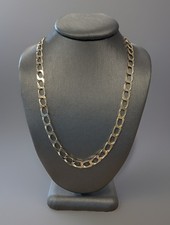 9ct Gold Curb Link  Chain 21