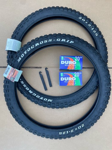 2 125 bicycle tires - 20'',