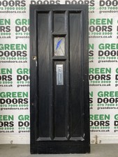 STAINED GLASS FRONT DOOR 1930s