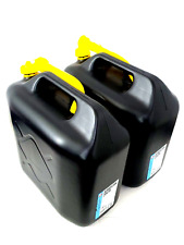 2 X 20L Jerry Can Petrol Diesel Container Storage Car Fuel Spout Nozzle 20 Litre