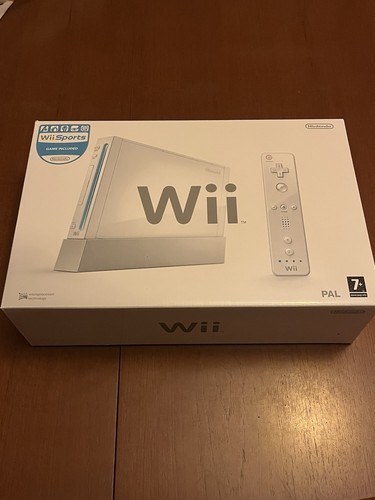 Empty nintendo wii console box - empty,
