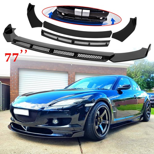 Glossy front bumper lip - front,