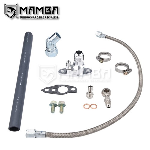 Turbo oil feed return line - turbo,