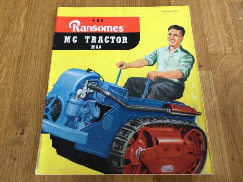 Ransomes mg6 sales brochure - ransomes,