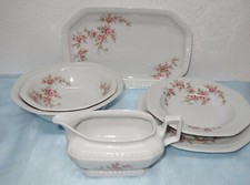 Seltmann Weiden "ANDREA" Red Roses, Moss Rose - Dining Service - Choose From