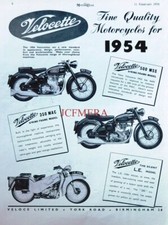 VELOCETTE 1955 Motor Cycle
