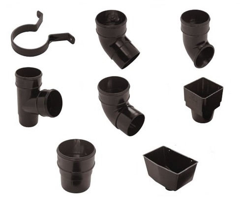 Rainwater down pipe - down,