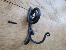 BLACKSMITH rustic iron hook