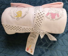 Disney Baby Blanket Princess Belle Jasmine Cinderella Aurora jersey New