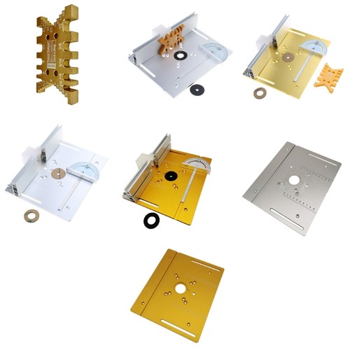 Aluminum router table insert - table,