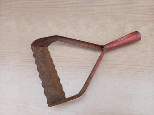 Vintage wolf hoe head - hoe, iron