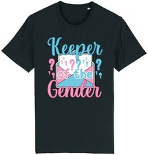 Keeper Of The Gender T-Shirt Gender Reveal Party Boy Girl Baby Shower