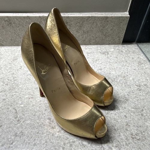 Christian louboutin gold - louboutin,