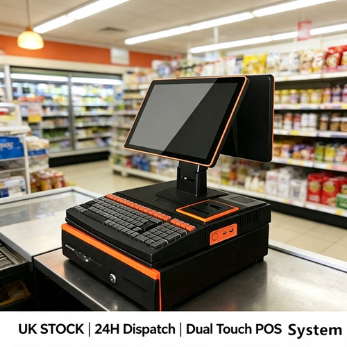 Dual touchscreen pos terminal - touchscreen,