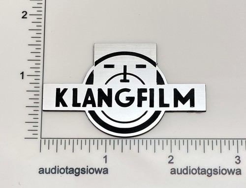 Klangfilm custom decal - klangfilm, black