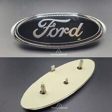 BLACK & SILVER FORD BADGE