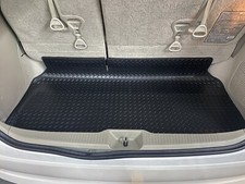Toyota Estima Fully Tailored Black Rubber Car Boot Mat (liner)