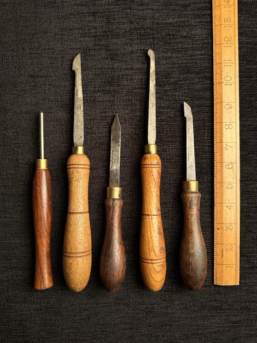 Group ornamental turning - group, 5