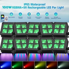 Waterproof 4x25W RGBWA+UV