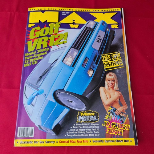 Max power magazine june 1997 - magazine,